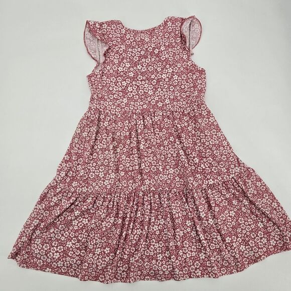 Btween Floral Button-Down Kids Dress Size 8 - Picture 4 of 4